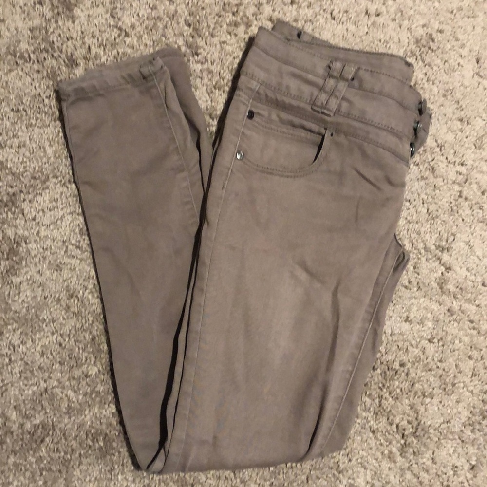 Stitch & Soul Button Fly Jeans